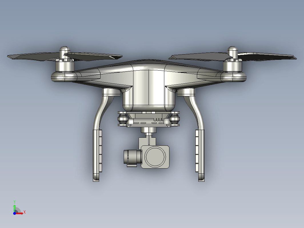 四旋翼无人机 DJI phantom3 