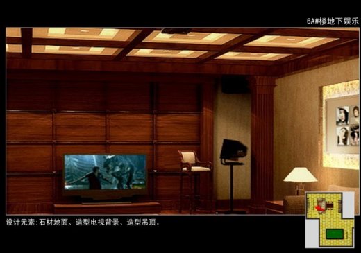 三层别墅设计施工图（含效果）的CAD图缩略图