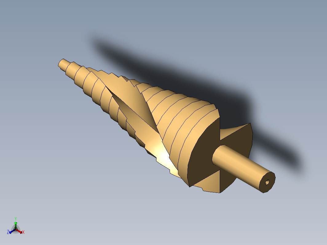 step-drill步进钻头模型