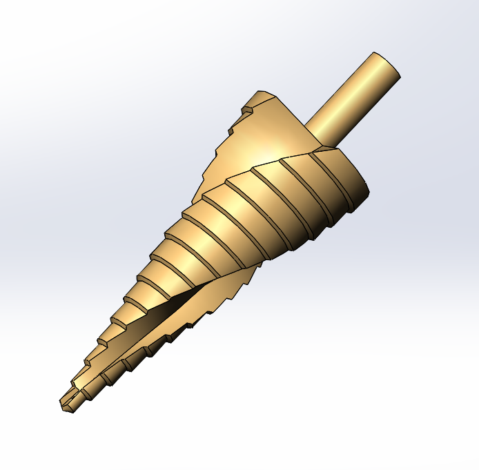 step-drill步进钻头模型