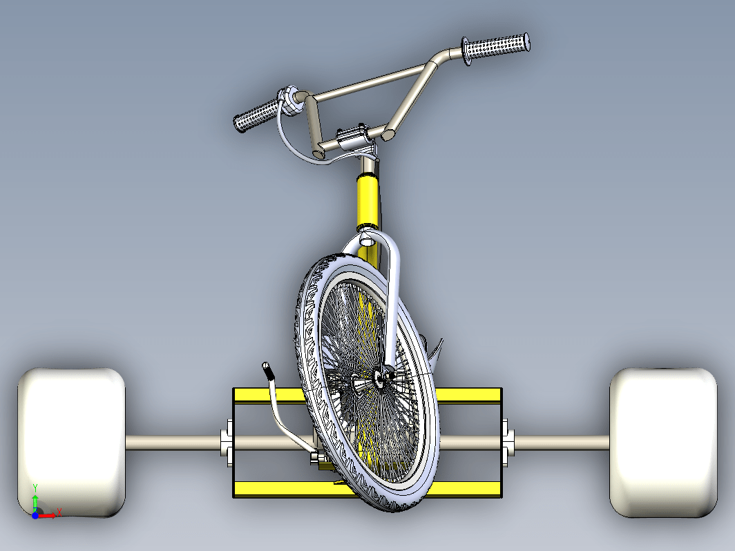 机动三轮车结构 Motorized tricycle