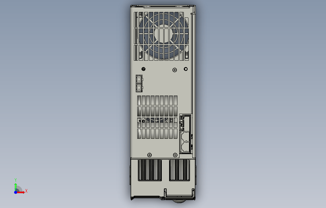 高性能多机传动驱动器STEP_B00(MD810-50M4T37G300+整机外形图)