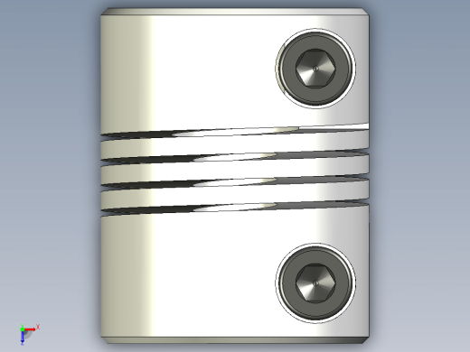 柔性连接器（弹簧和橡胶嵌件样式）缩略图