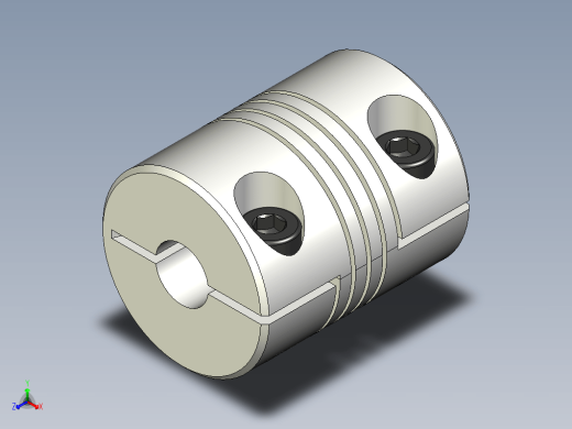 柔性连接器（弹簧和橡胶嵌件样式）缩略图