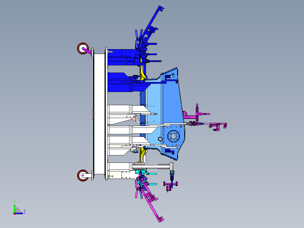 前围板和前围板夹具总成