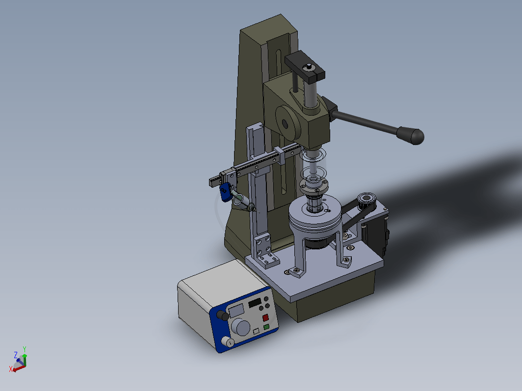 handle coating machine手控涂布机