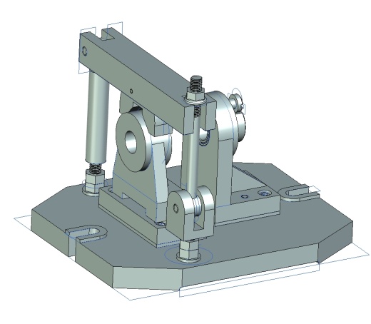 轴承座加工工艺规程及夹具三维UG6.0带参+CAD+说明书缩略图