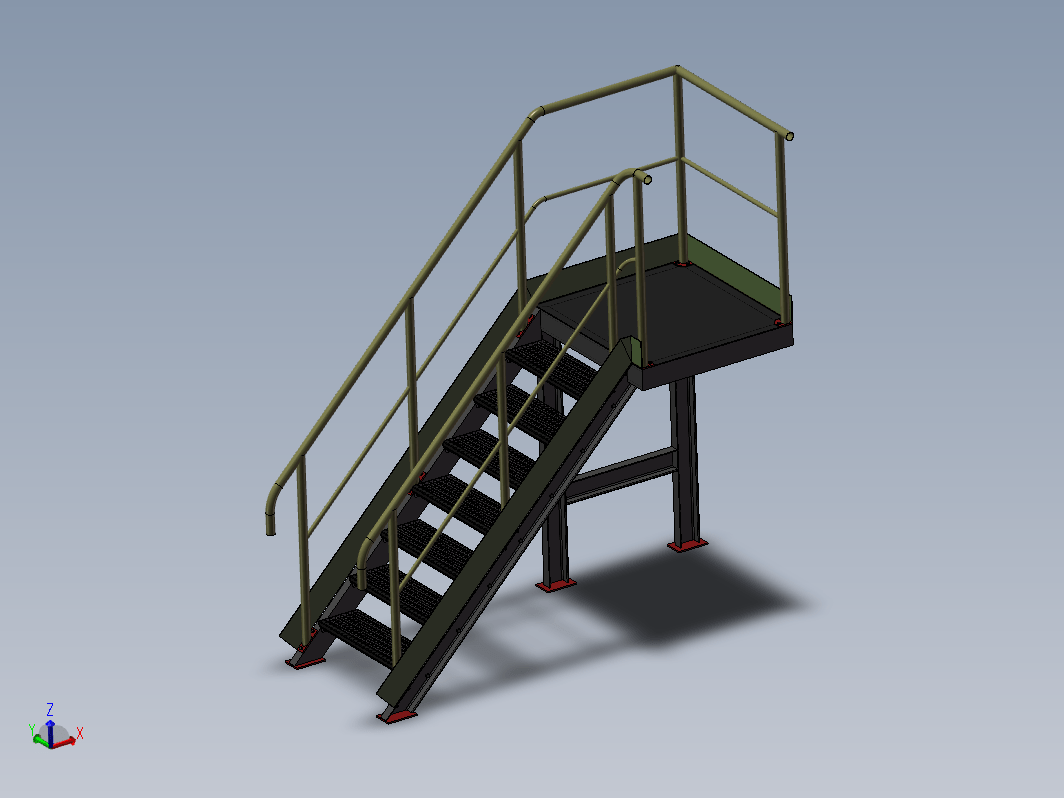 楼梯平台工业