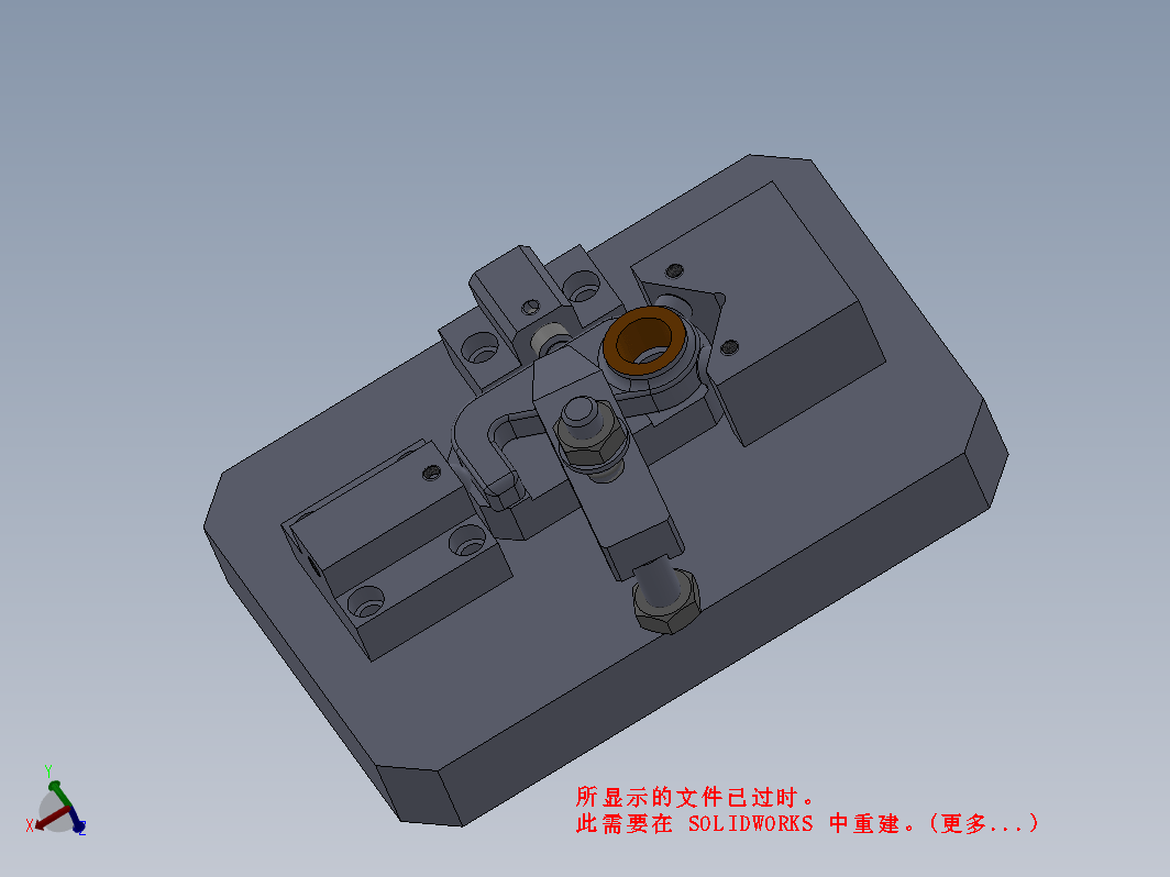 汽车烟管挂钩手动焊接工装