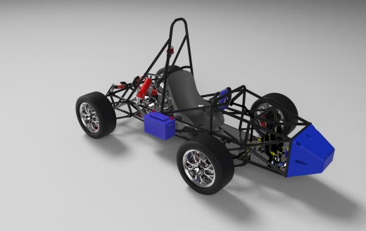 FSAE Japan 2017方程式赛车