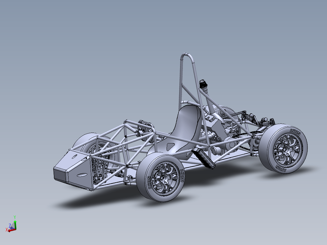 FSAE Japan 2017方程式赛车