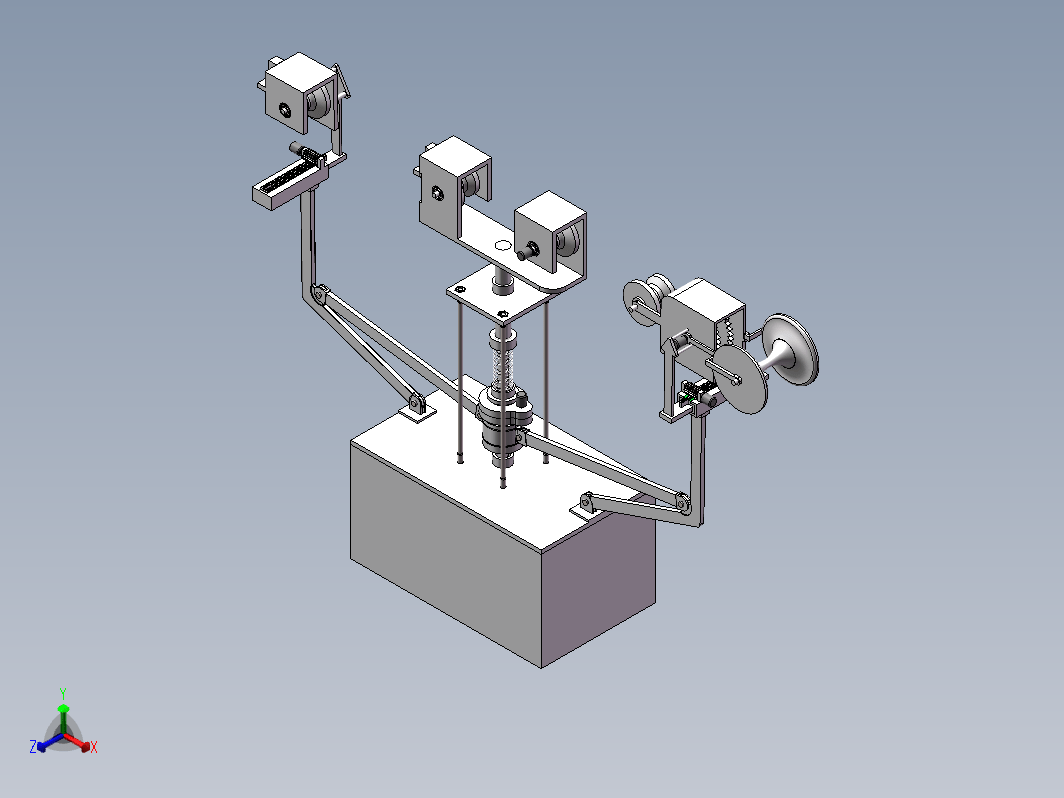 越障高压线除冰机器人三维SW2016带参+CAD+说明书