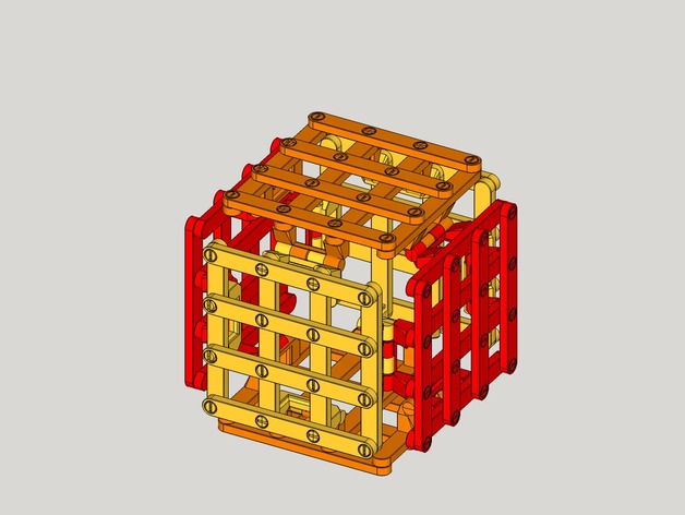 可折叠立方体小玩具