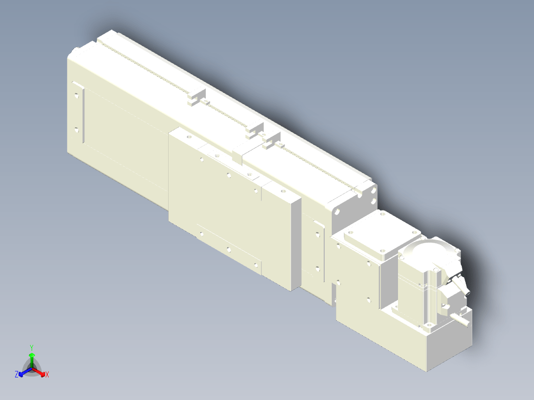 KCB14-L40-100-L-200W-C4无尘皮带滑台KCB14-L（200W）