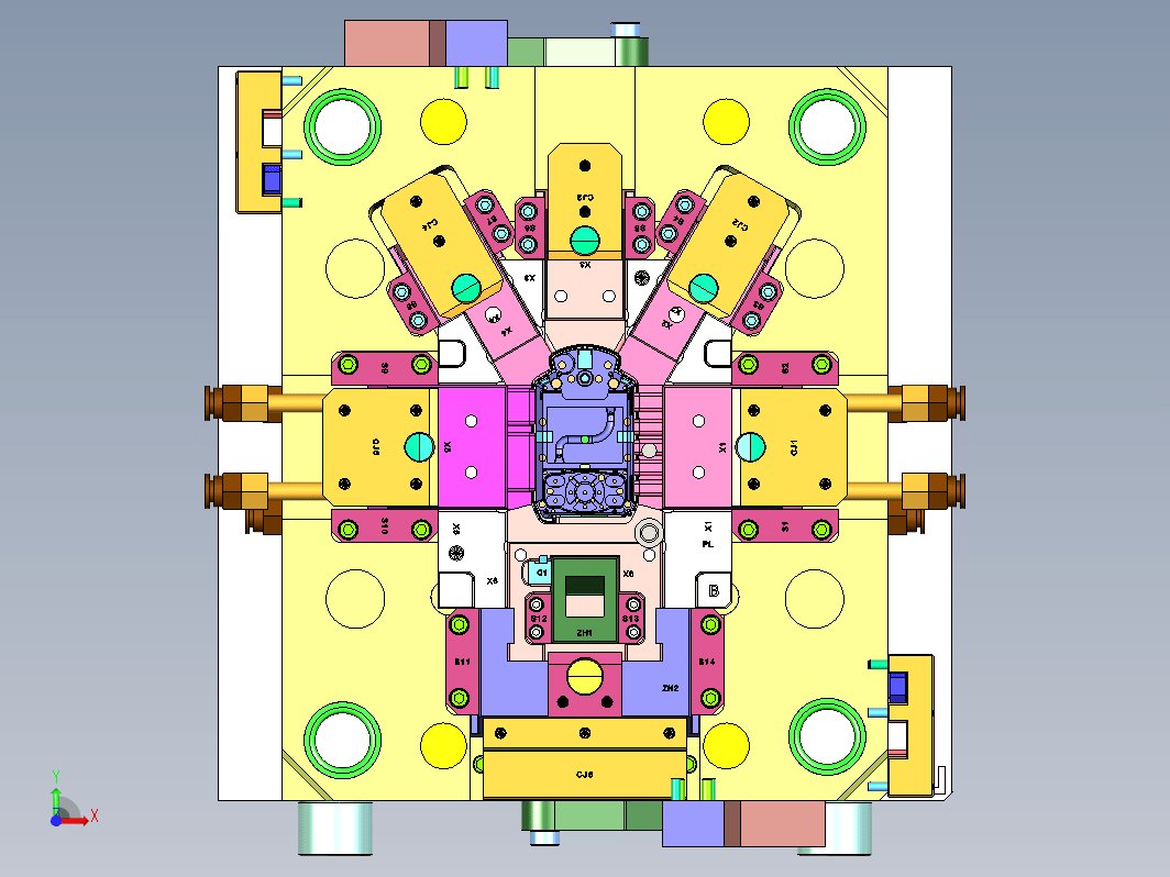 大型汽车模具A39