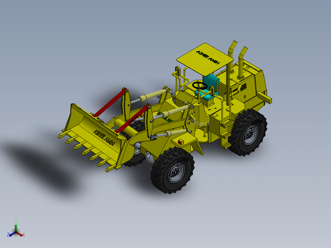 Wheel Loader-61轮式装载机推土机