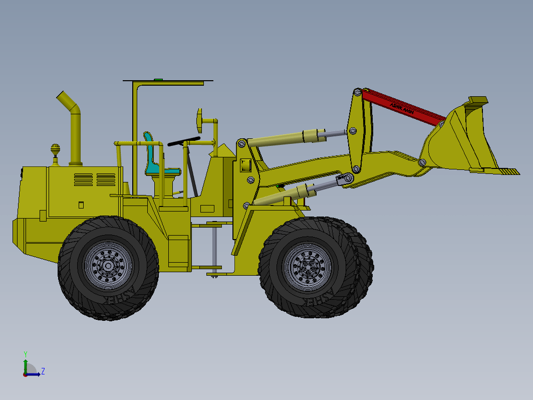 Wheel Loader-61轮式装载机推土机