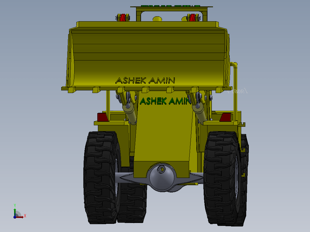 Wheel Loader-61轮式装载机推土机