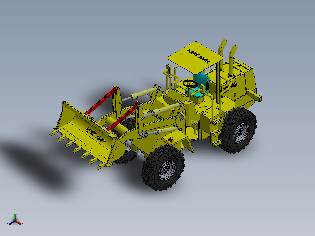 Wheel Loader-61轮式装载机推土机