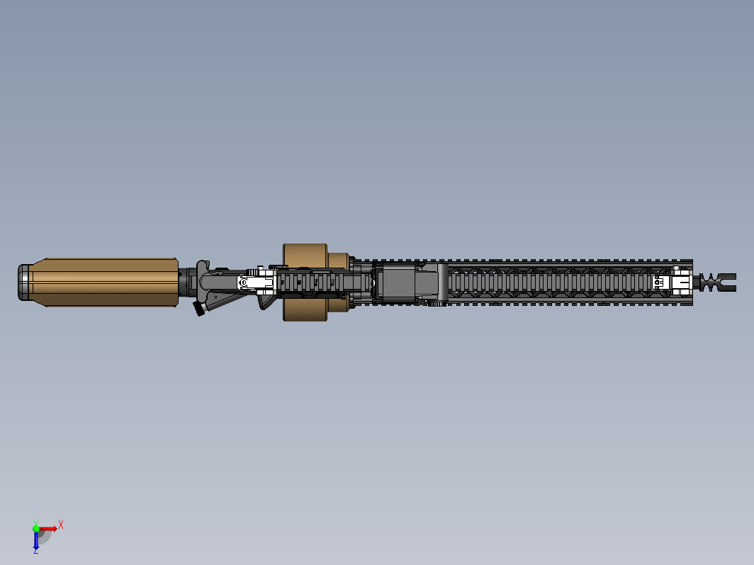 DrumMag MK18步枪