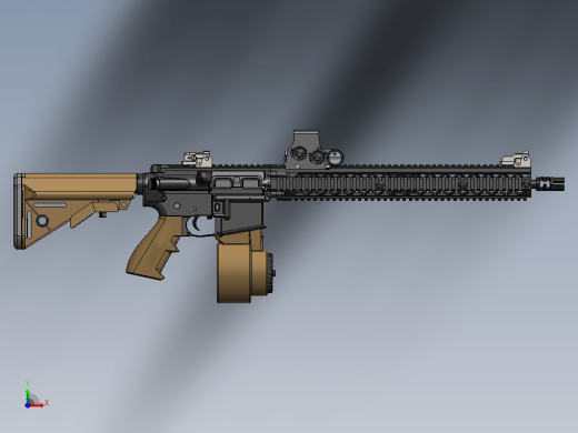 DrumMag MK18步枪缩略图