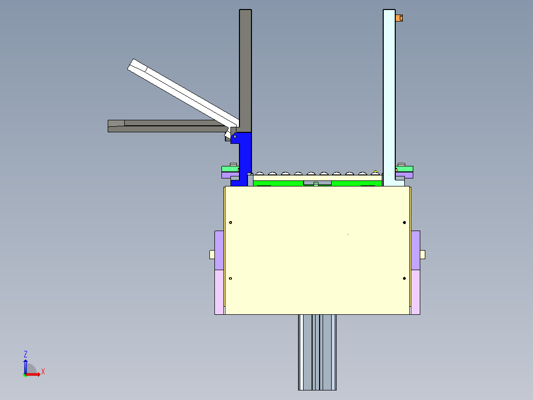 碟盘堆垛机3D模型