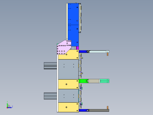 碟盘堆垛机3D模型缩略图
