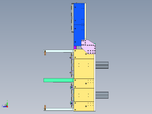 碟盘堆垛机3D模型缩略图