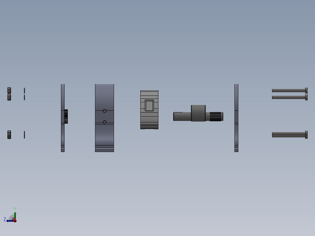 适合3D打印的汪克尔转子发动机图纸