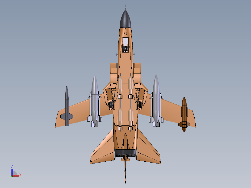 1124“狂风”GR4攻击机SW设计