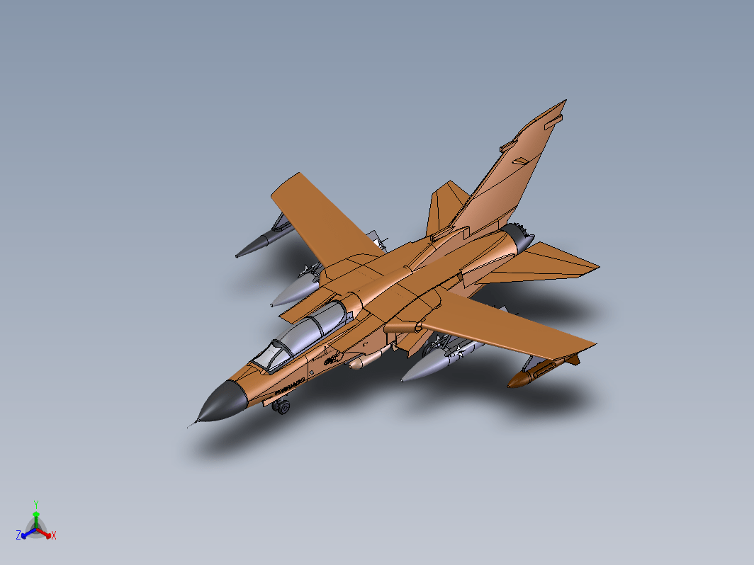 1124“狂风”GR4攻击机SW设计