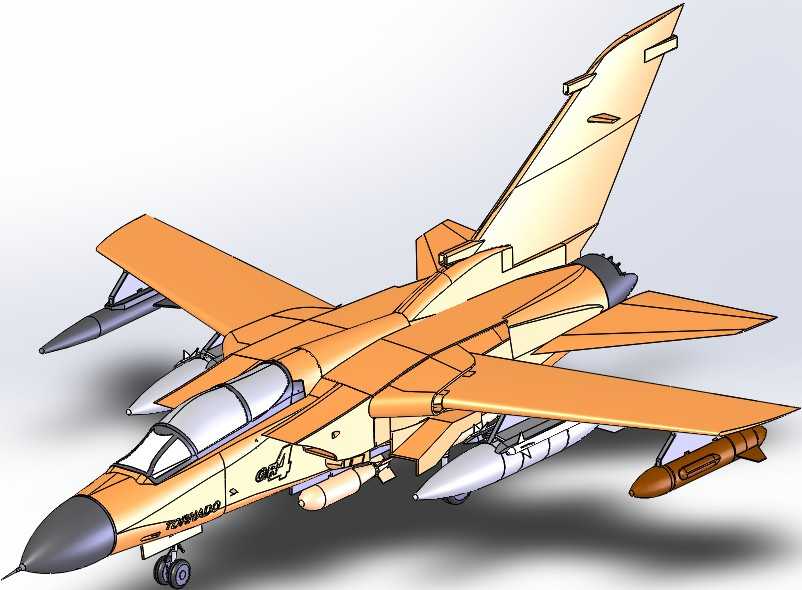 1124“狂风”GR4攻击机SW设计
