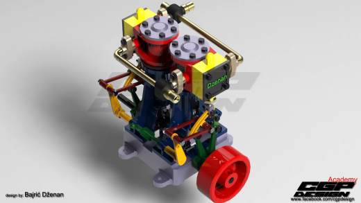 MOTOR SKLOP双缸发动机内部结构缩略图