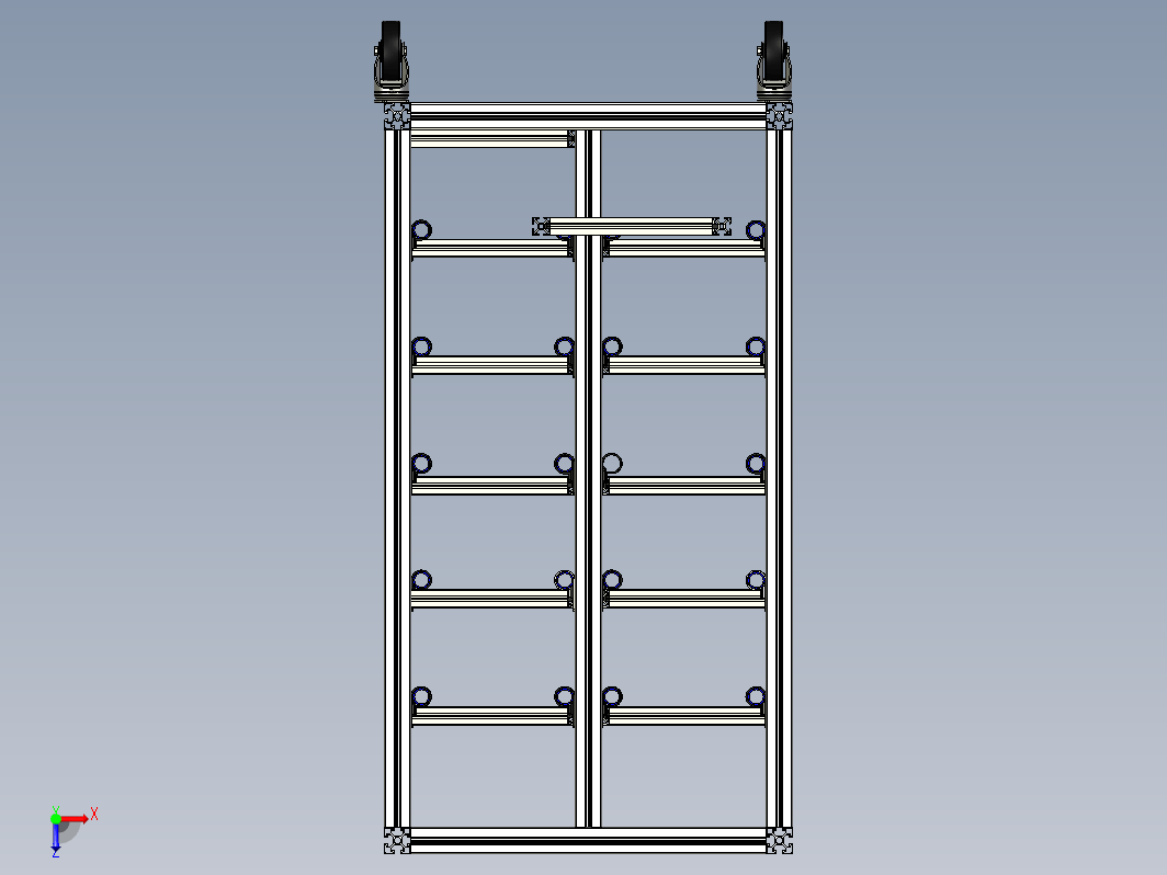 铝制物料车 Storage Cart