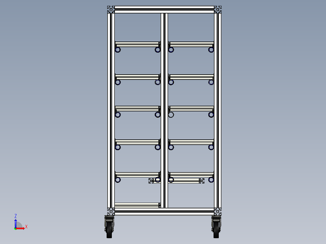 铝制物料车 Storage Cart