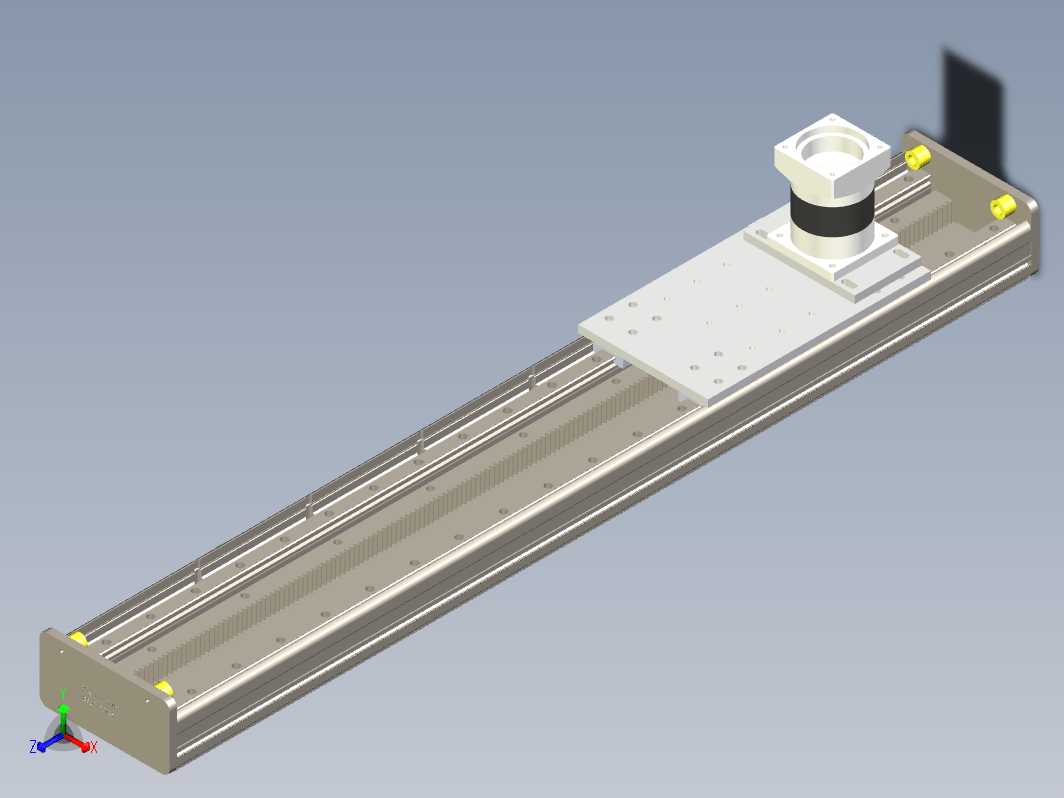 RDM17-800齿轮齿条模组 负载300kg 大负载模组 RDM210齿轮齿条模组 桁架机器人