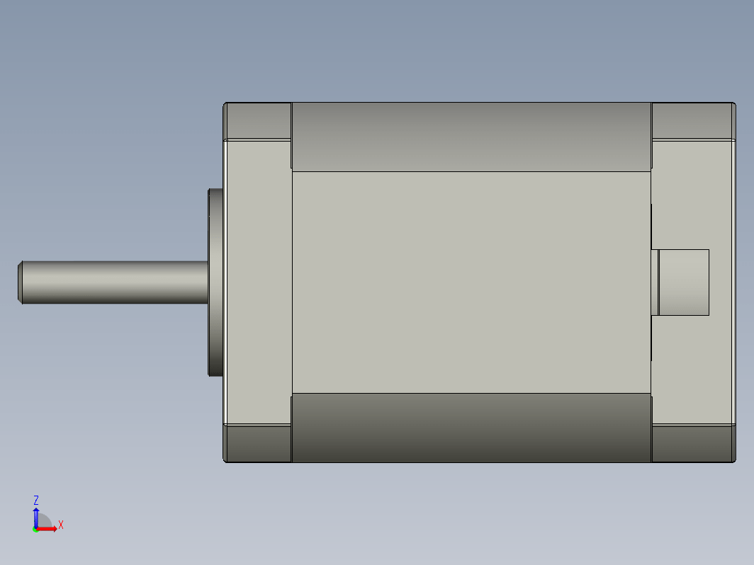 YK42HB60-02A  42mm两相步进电机（3D）