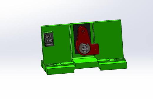 CA6140车床手柄座加工工艺及铣14mm槽夹具设计三维SW2016带参+CAD+说明书缩略图