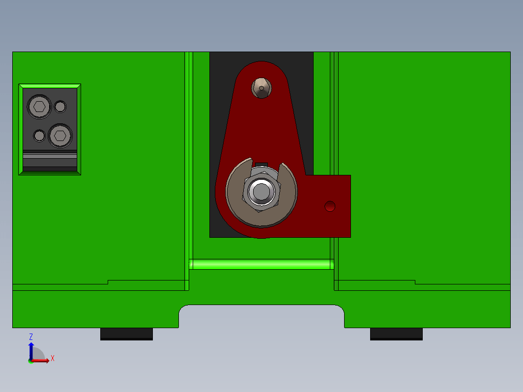 CA6140车床手柄座加工工艺及铣14mm槽夹具设计三维SW2016带参+CAD+说明书