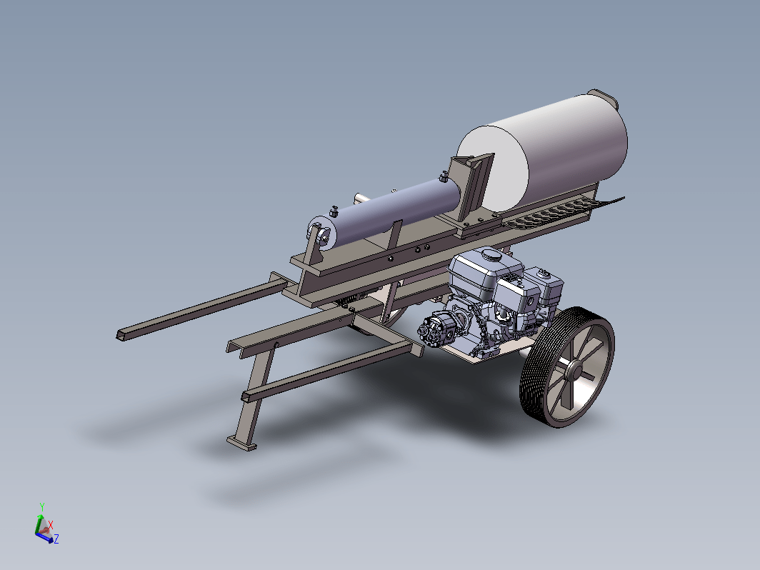 JX1553 基于PLC的自动劈柴机设计