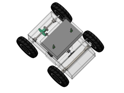 AGV小车三维SW2022带参