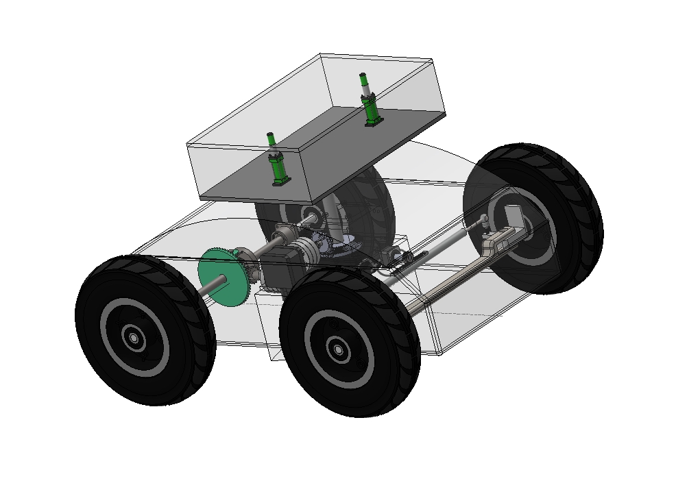 AGV小车三维SW2022带参