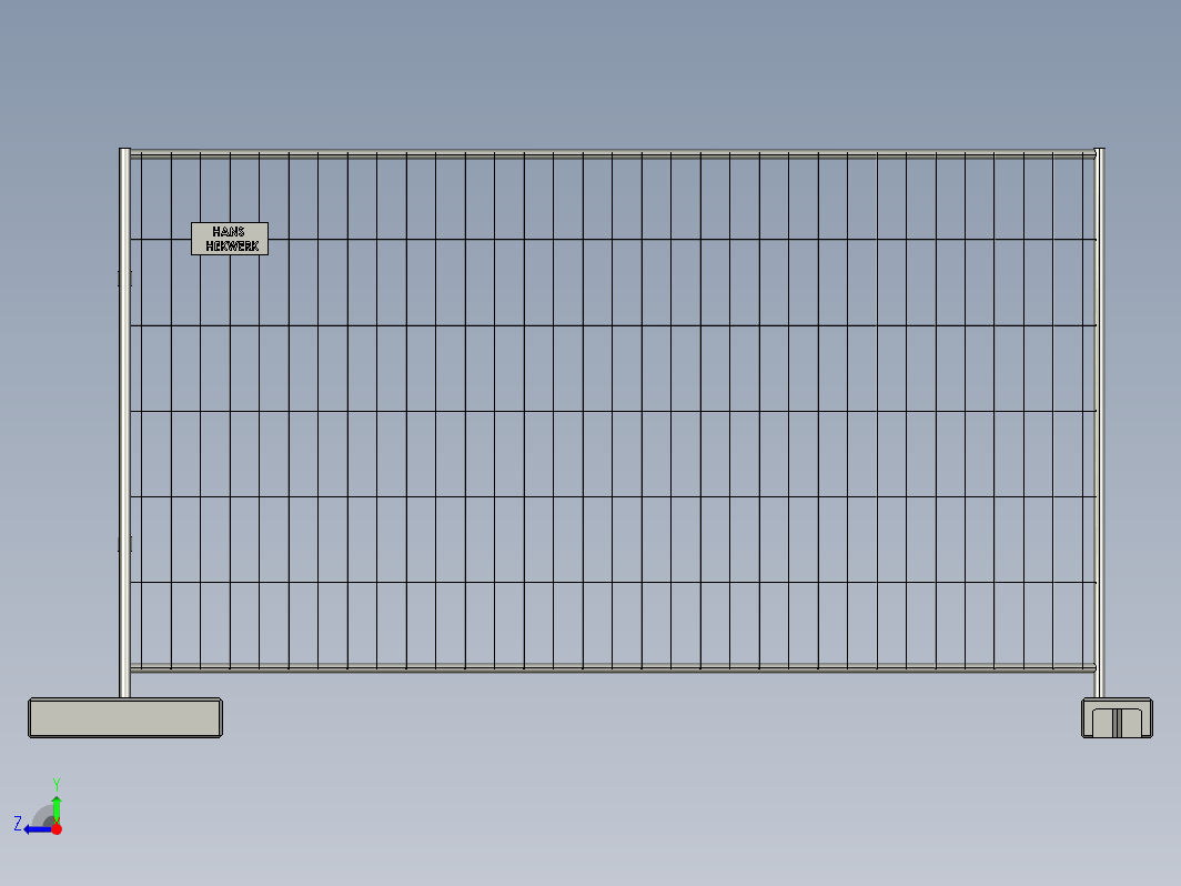 construction fence施工围栏