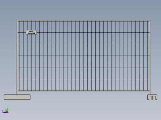 construction fence施工围栏缩略图