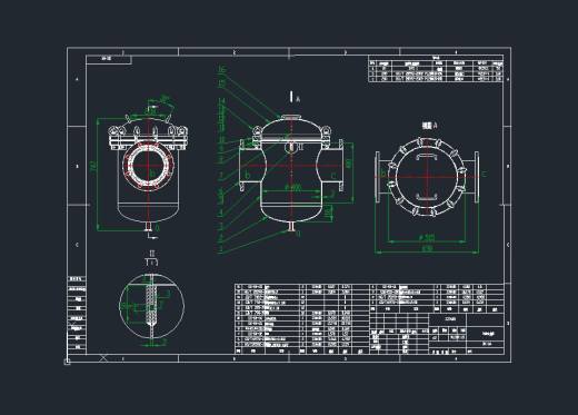 1000型单效蒸发器设计三维SW2014带参+CAD+说明书缩略图