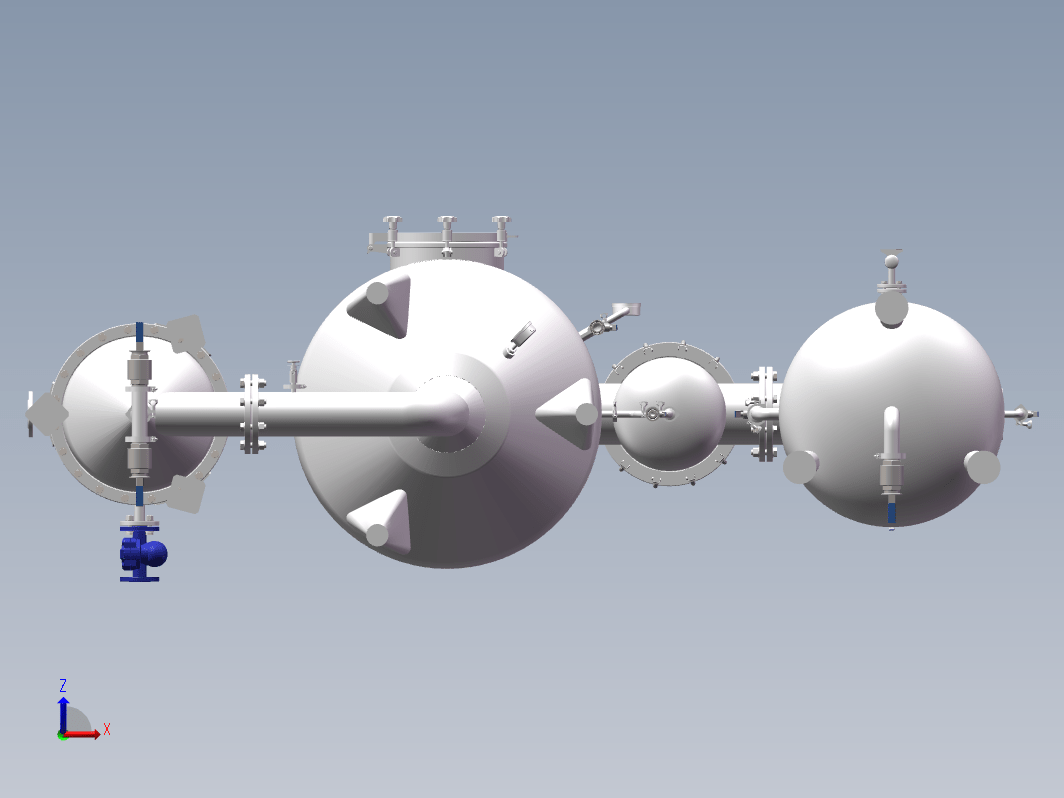 1000型单效蒸发器设计三维SW2014带参+CAD+说明书