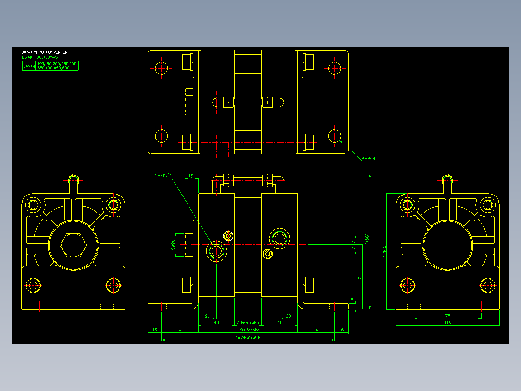 气缸 DC100-L