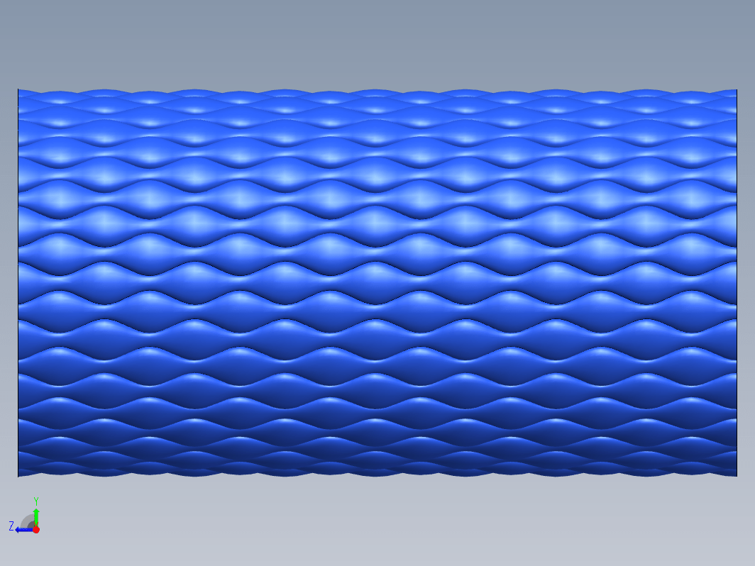 SolidWorks波浪柱