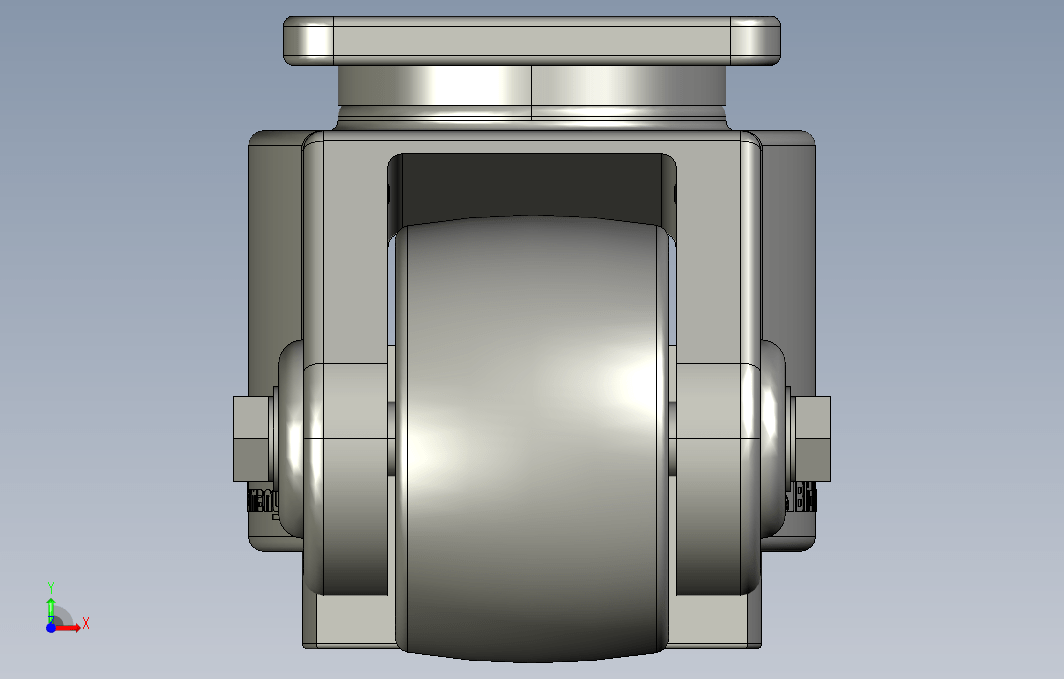 blickle_757022福马脚轮 3D模型