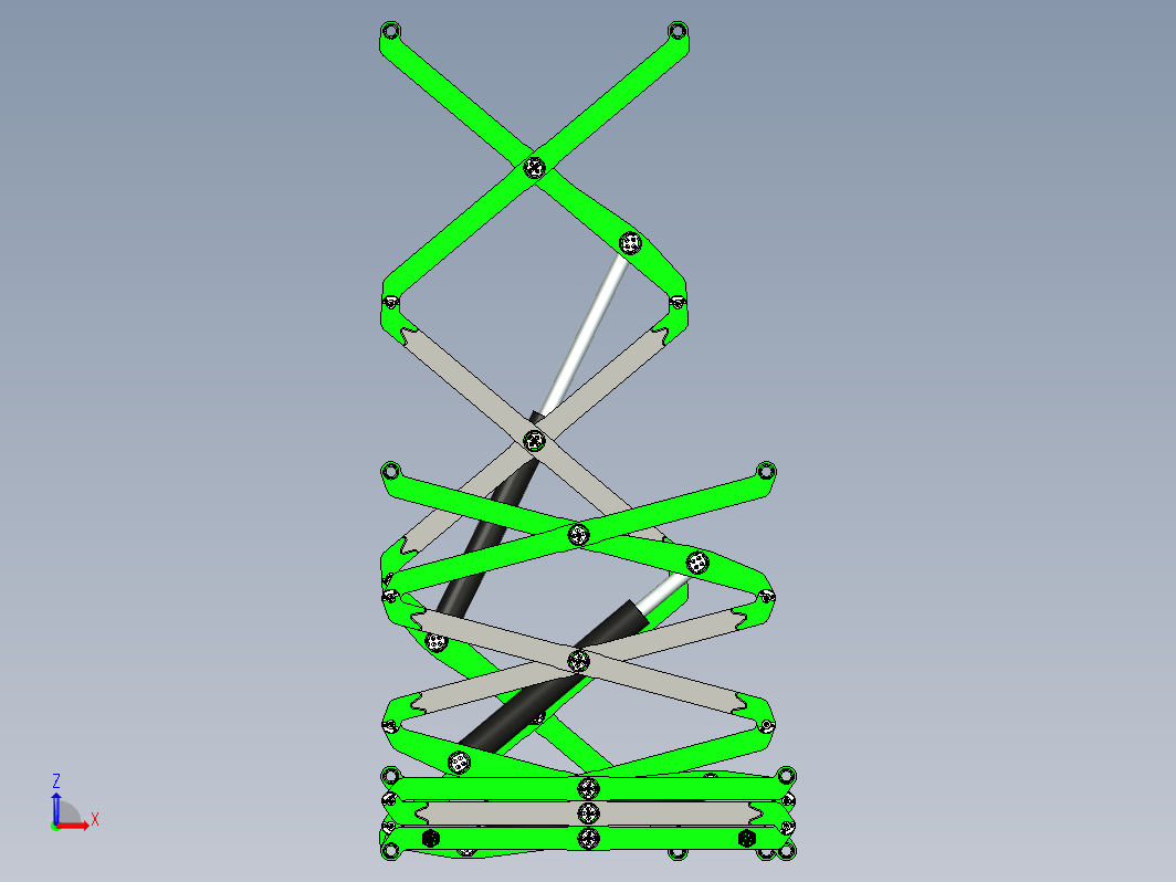 剪式提升机构 scissor